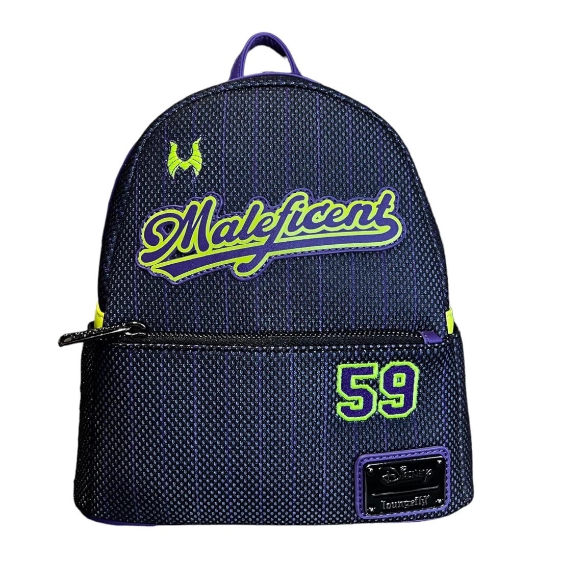 Loungefly Disney Maleficent Jersey/Grotto Treasures Backpack